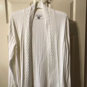 Kim Rogers long sleeve sweater/kimono XL